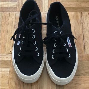 Black Superga Sneakers